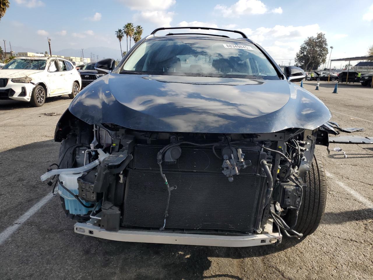 2024 Lexus NX VIN JTJGKCEZ3R2035213 Copart auction photo, front end / minor dent/scratches damage thumbnail 5