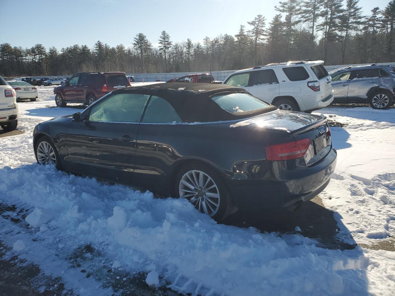2010 Audi A5 VIN WAULFAFH6AN013206 Copart auction photo, all over damage thumbnail 2