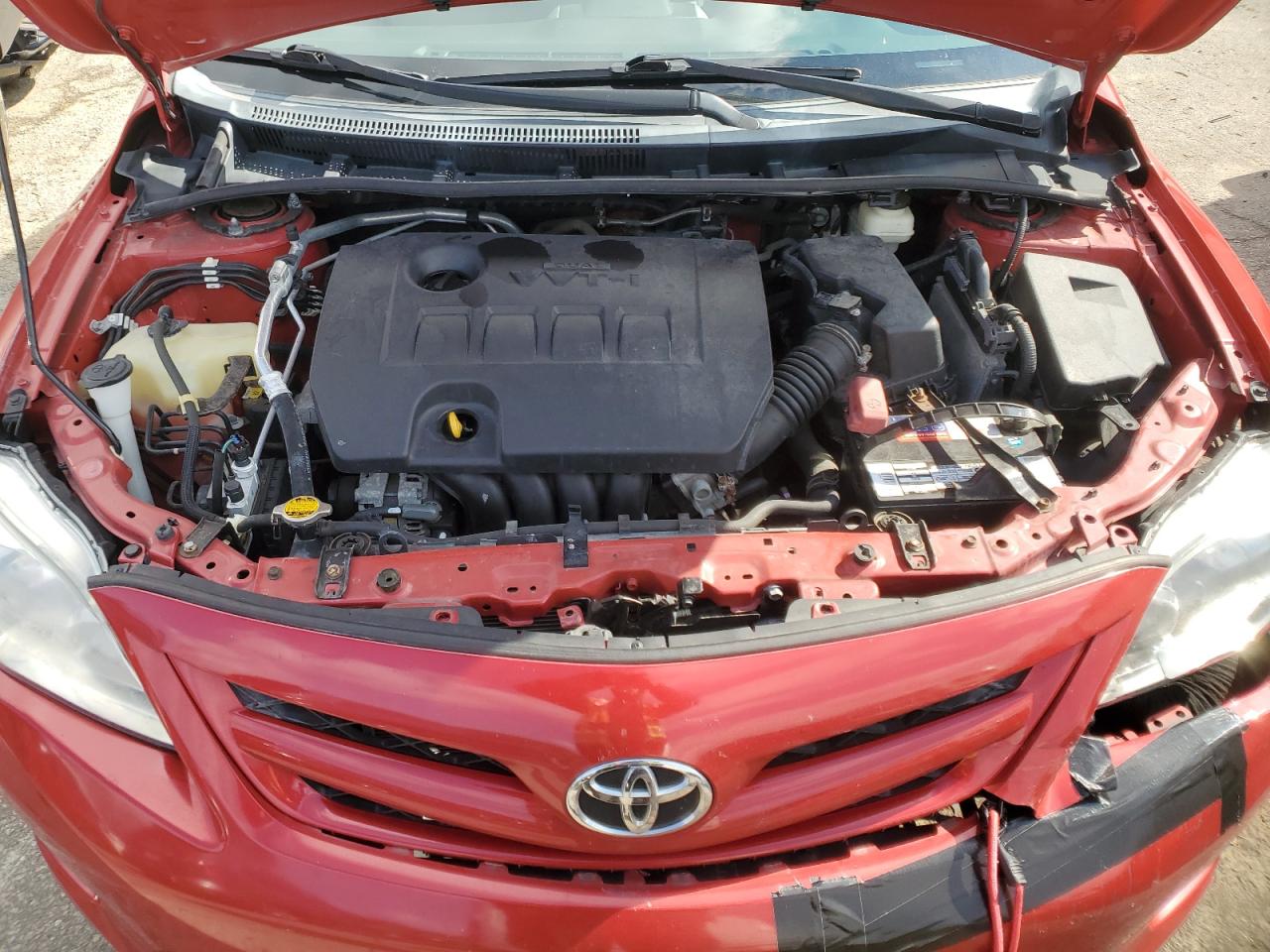 2012 Toyota Corolla VIN 2T1BU4EE6CC905118 Copart auction photo, front end damage thumbnail 11