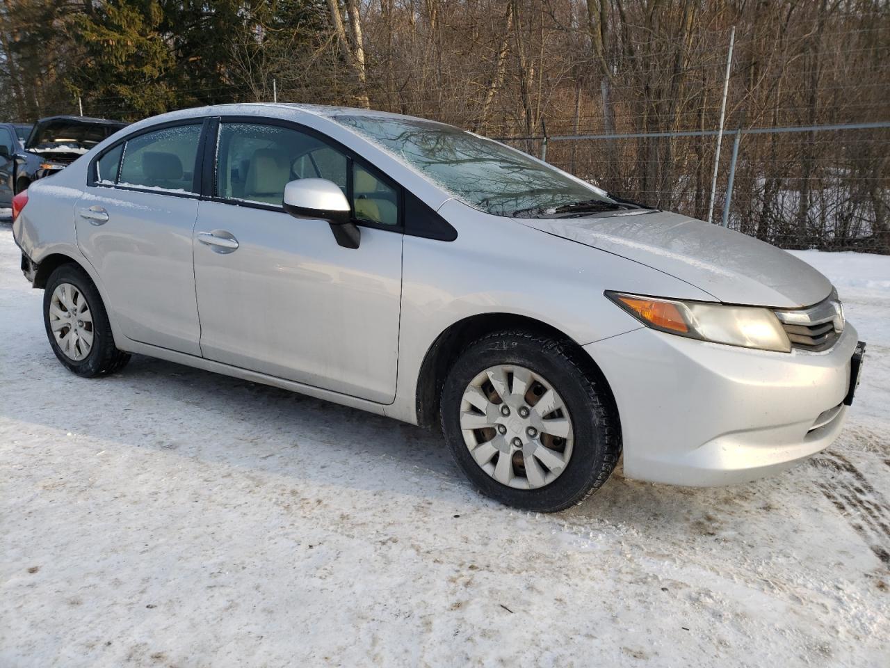 2012 Honda Civic VIN 19XFB2F50CE067499 Copart auction photo, rear end damage thumbnail 4