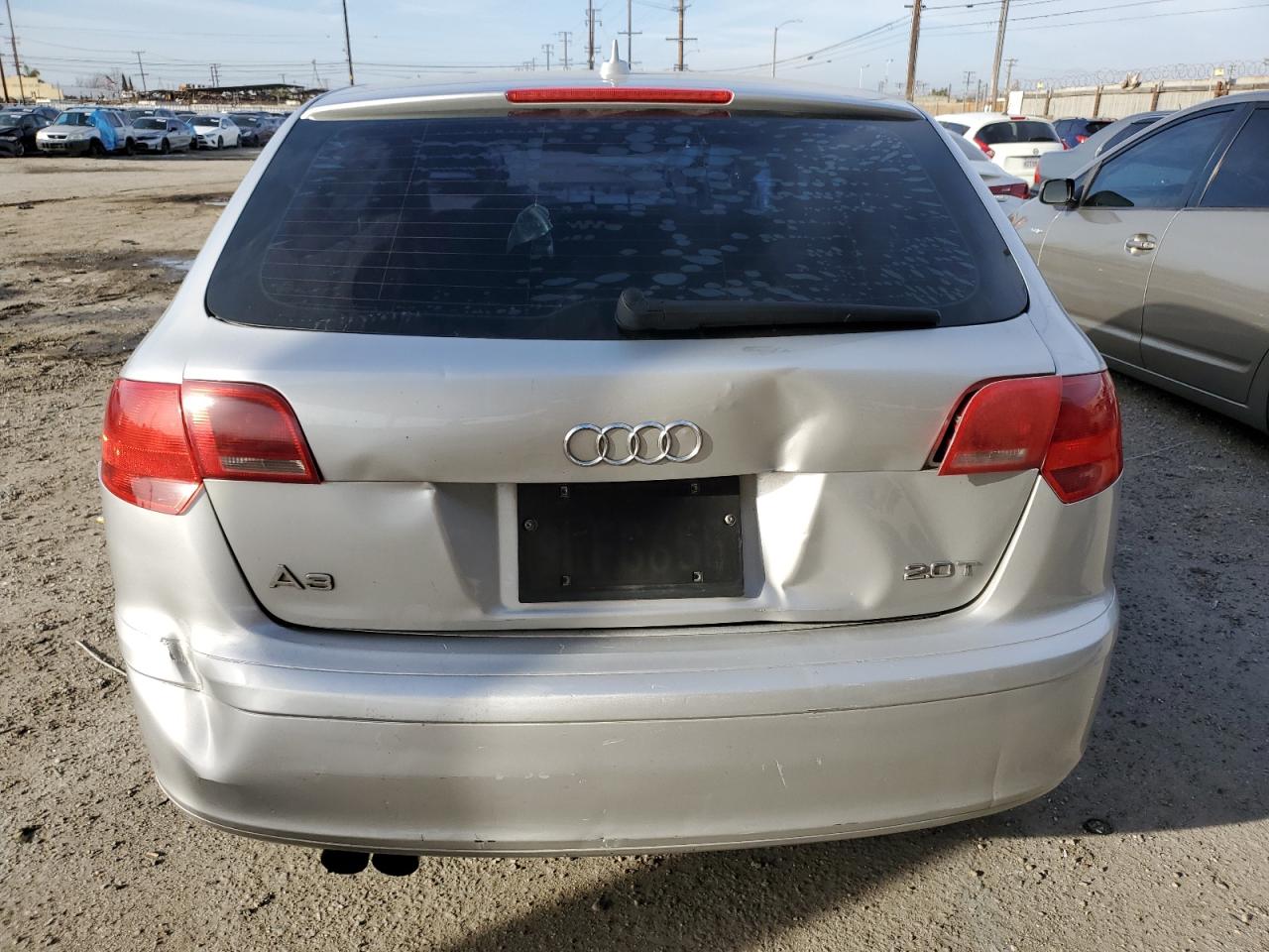 2008 Audi A3 VIN WAUHF78P18A046273 Copart auction photo, rear end / front end damage thumbnail 6