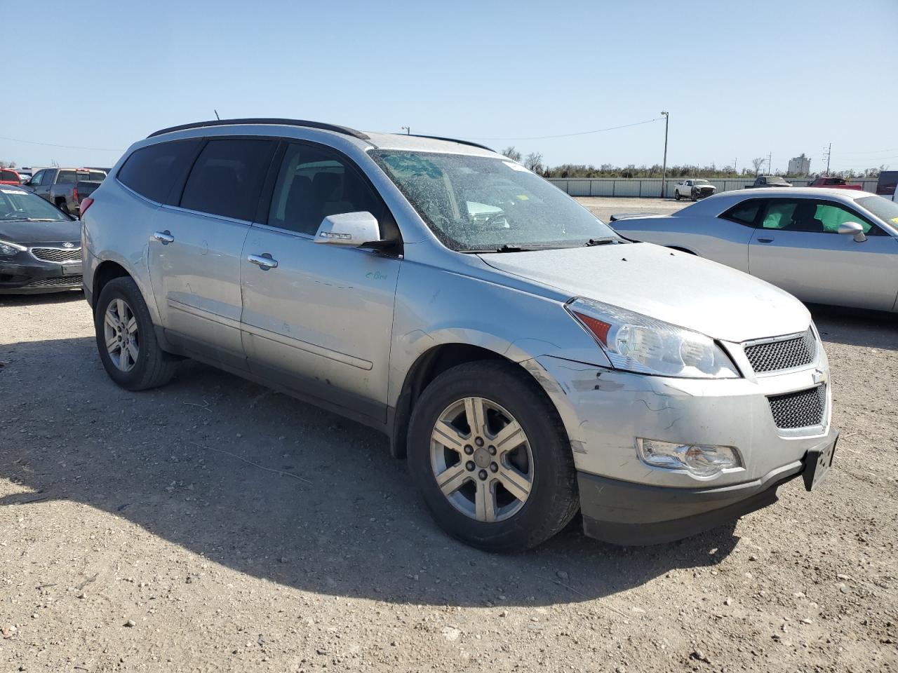 2011 Chevrolet Traverse VIN 1GNKRGED6BJ212425 Copart auction photo, side damage thumbnail 4