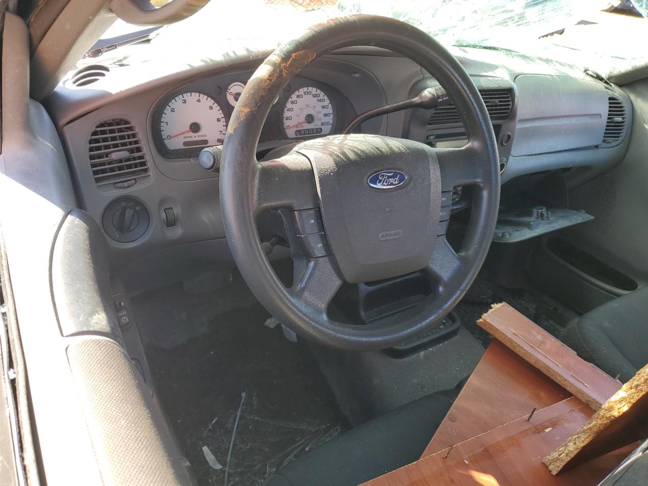 2007 Ford Ranger VIN 1FTYR44E67PA86776 Copart auction photo, rollover damage thumbnail 8