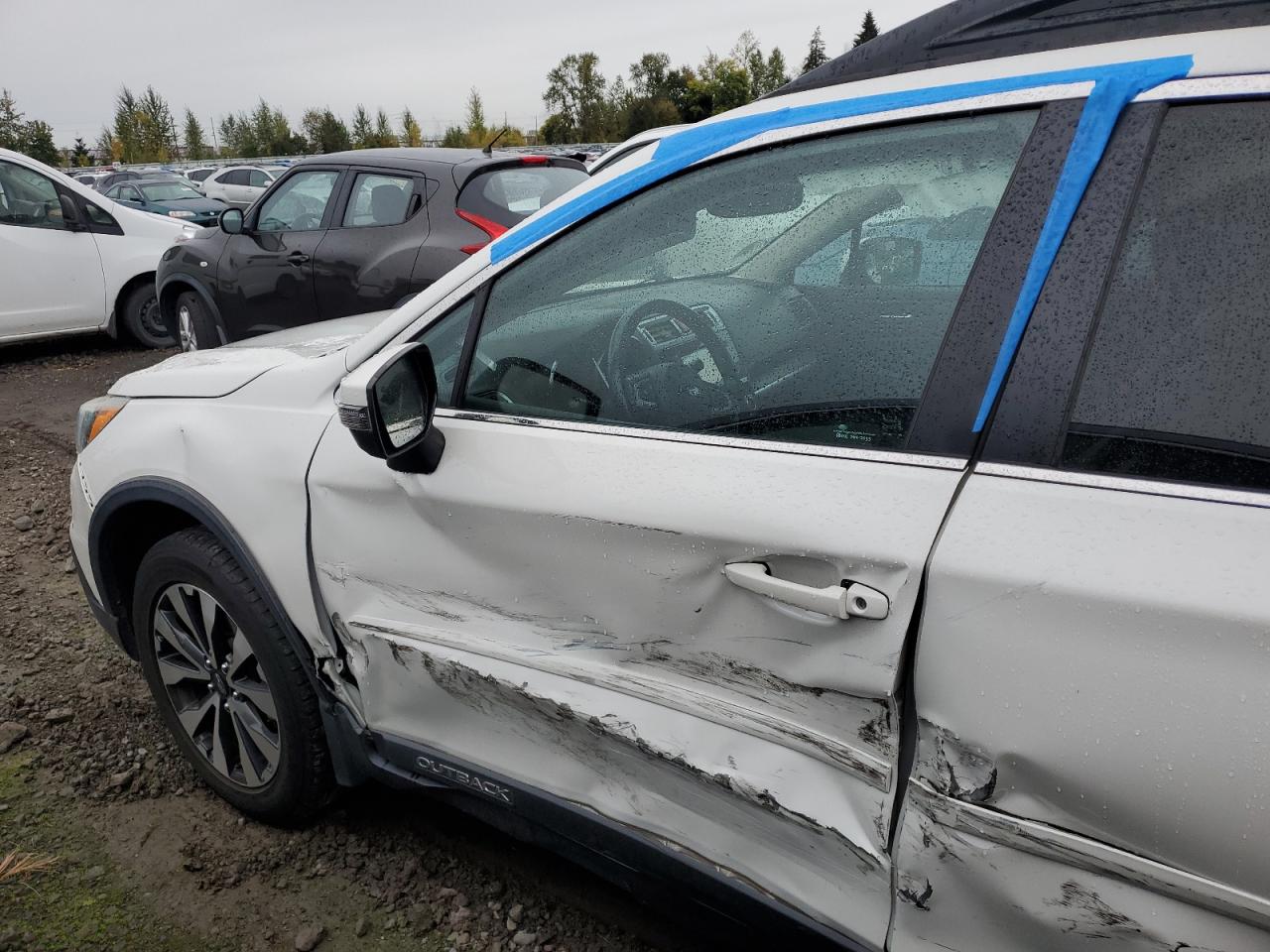 2016 Subaru Outback VIN 4S4BSANC5G3237681 Copart auction photo, side damage thumbnail 7