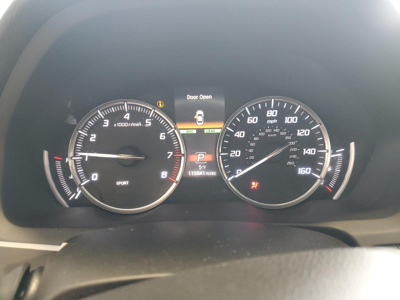 2015 Acura TLX VIN 19UUB3F7XFA010380 Copart auction photo, front end damage thumbnail 9
