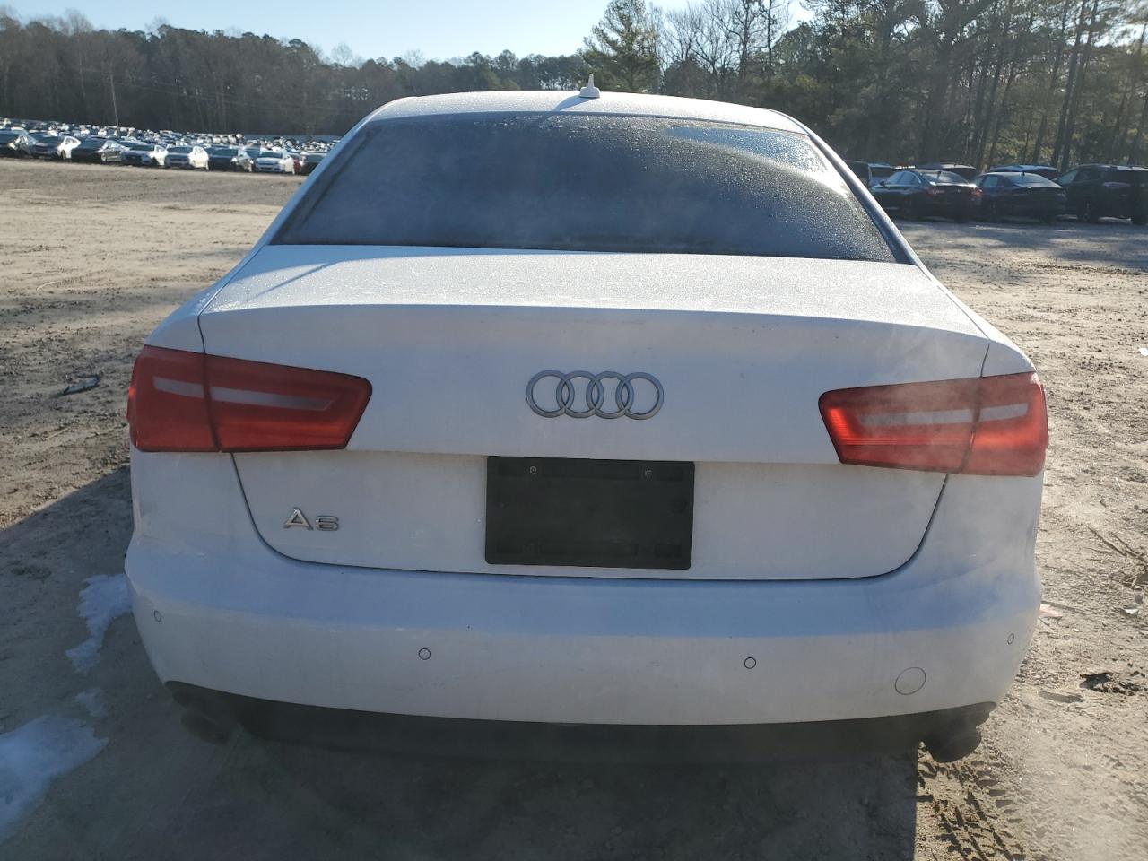 2014 Audi A6 VIN WAUGFAFC9EN025295 Copart auction photo, mechanical / front end damage thumbnail 6