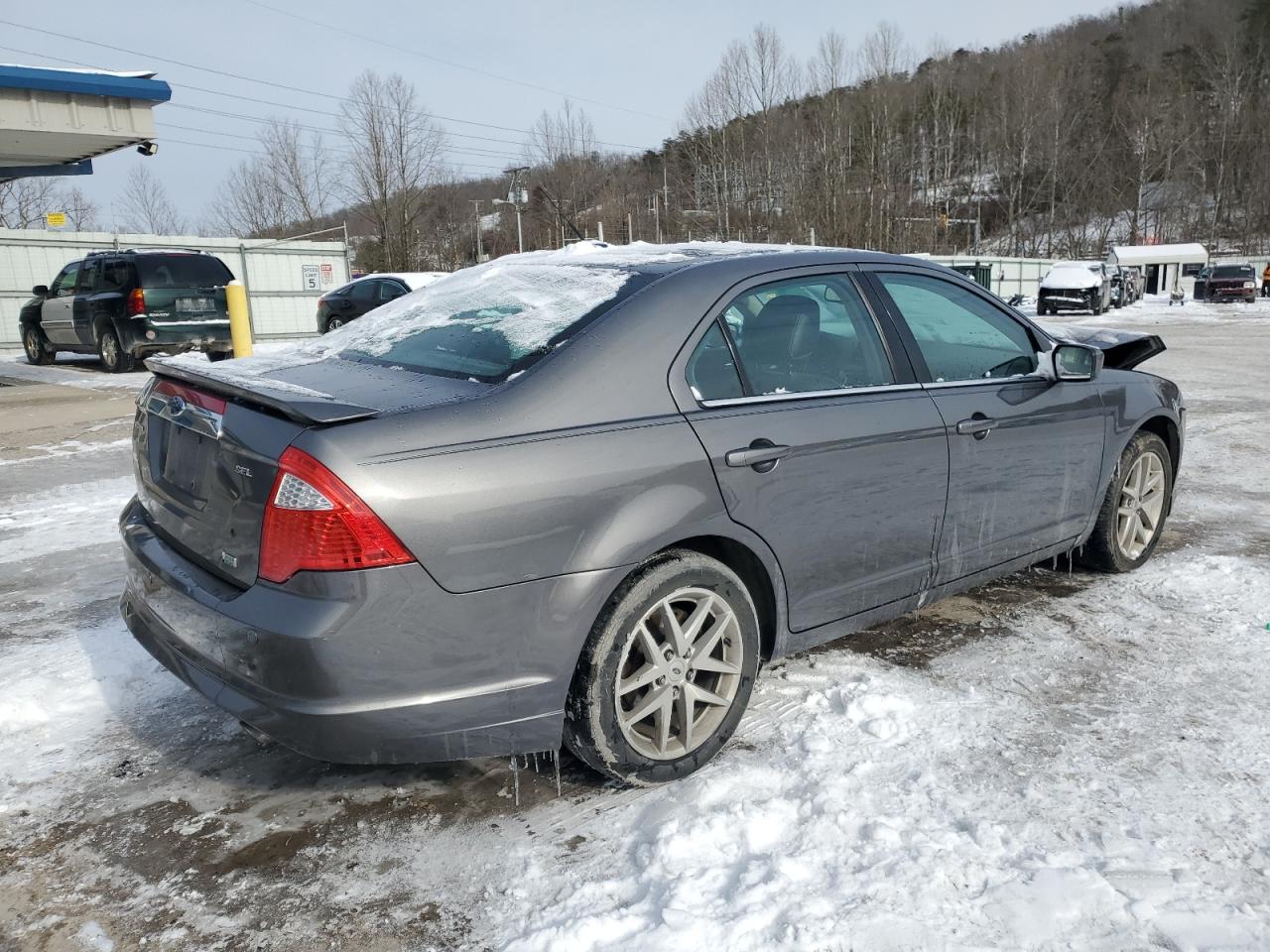 2010 Ford Fusion VIN 3FAHP0JGXAR203253 Copart auction photo, front end damage thumbnail 3