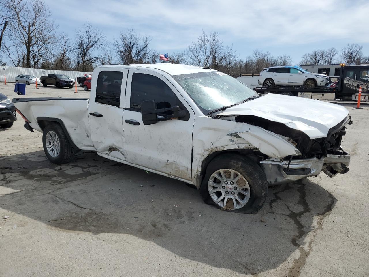 2016 GMC Sierra VIN 1GTV2LEC8GZ154515 Copart auction photo, front end / all over damage thumbnail 4