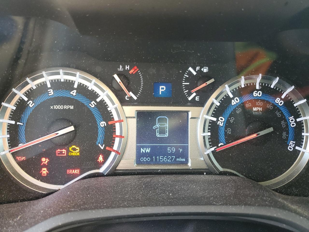 2016 Toyota 4Runner VIN JTEBU5JRXG5295074 Copart auction photo, front end / undercarriage damage thumbnail 9