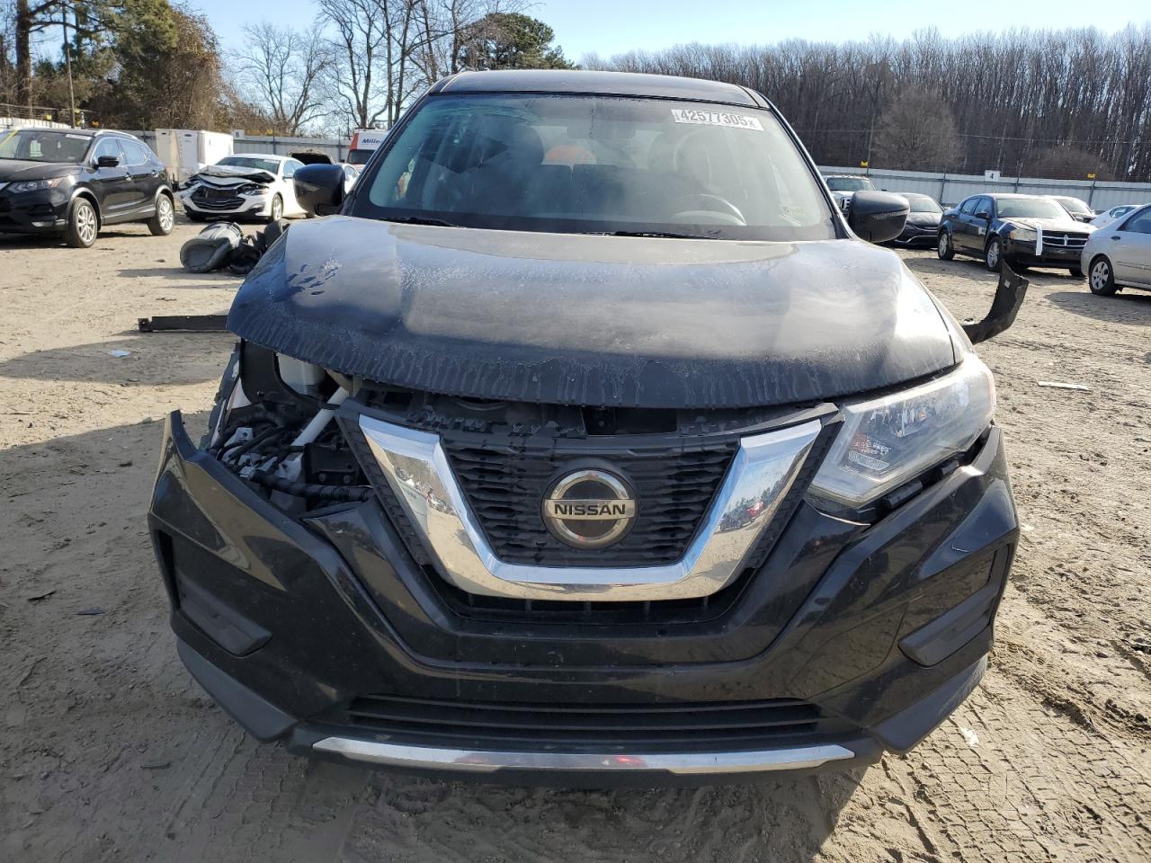 2018 Nissan Rogue VIN 5N1AT2MV0JC836562 Copart auction photo, front end / rear end damage thumbnail 5