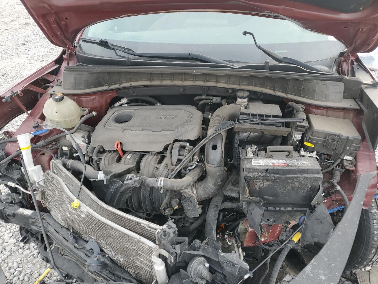 2020 Hyundai Tucson VIN KM8J3CAL5LU181885 Copart auction photo, front end damage thumbnail 14