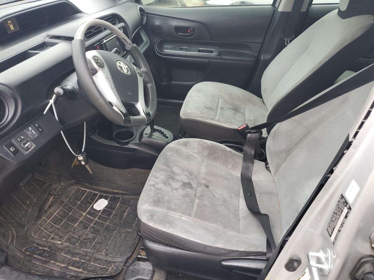 2017 Toyota Prius VIN JTDKDTB38H1595353 Copart auction photo, front end damage thumbnail 7