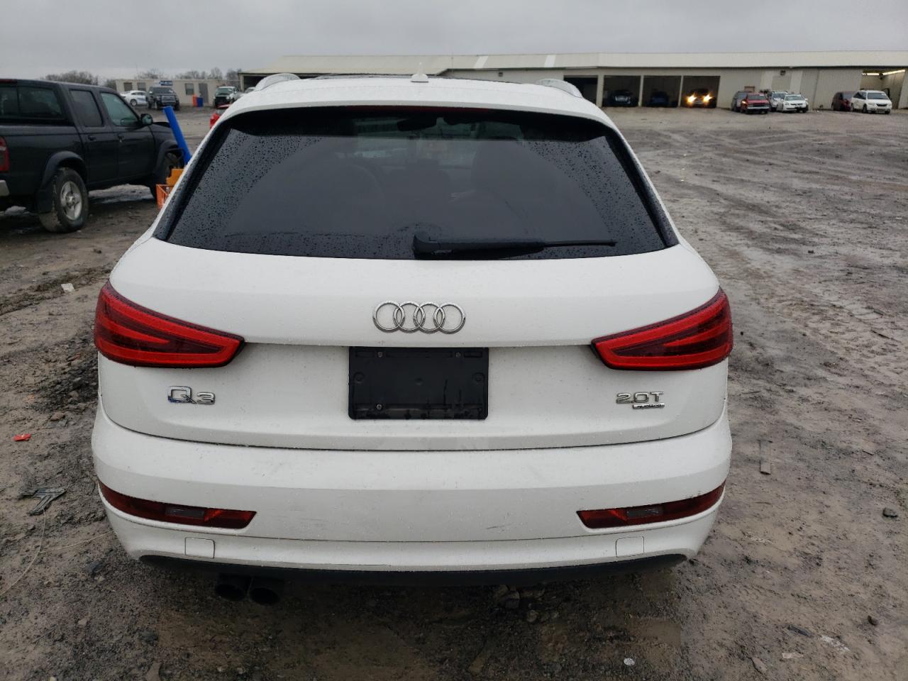 2015 Audi Q3 VIN WA1EFCFS1FR014227 Copart auction photo, all over damage thumbnail 6