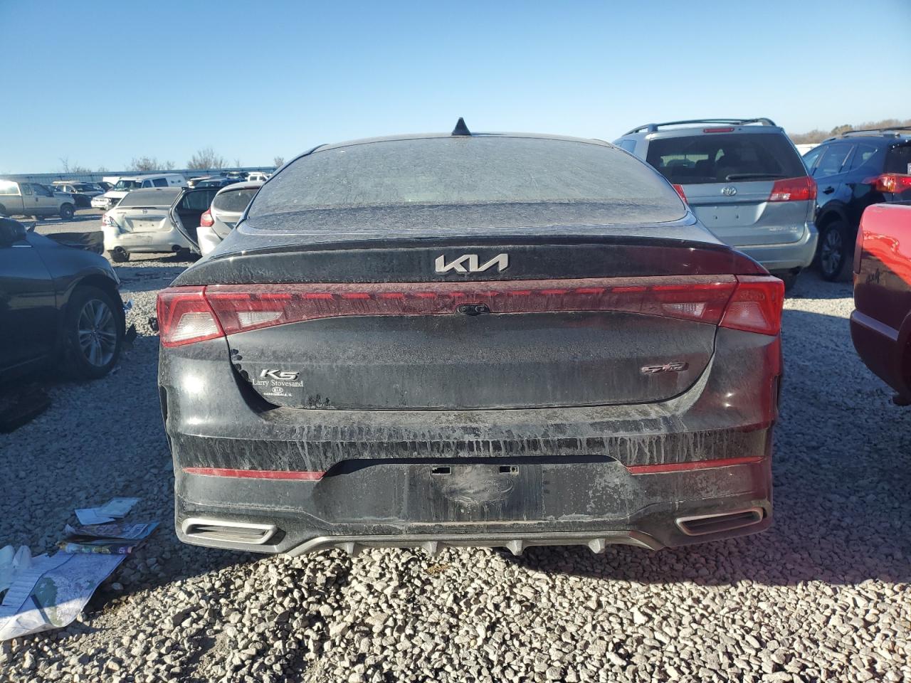 2022 KIA K5 VIN 5XXG64J2XNG123430 Copart auction photo, all over damage thumbnail 6