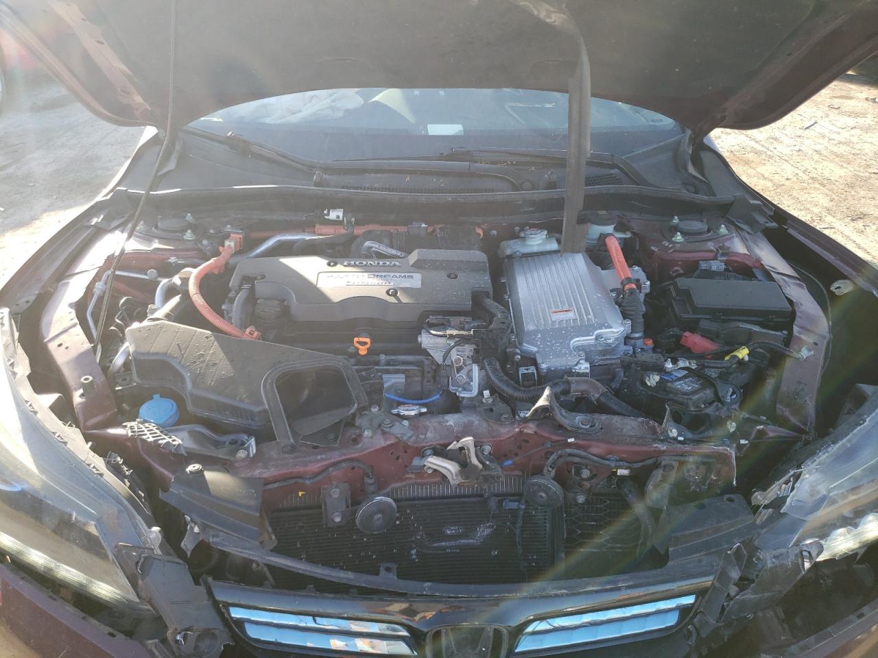 2015 Honda Accord VIN 1HGCR6F59FA007381 Copart auction photo, front end damage thumbnail 11