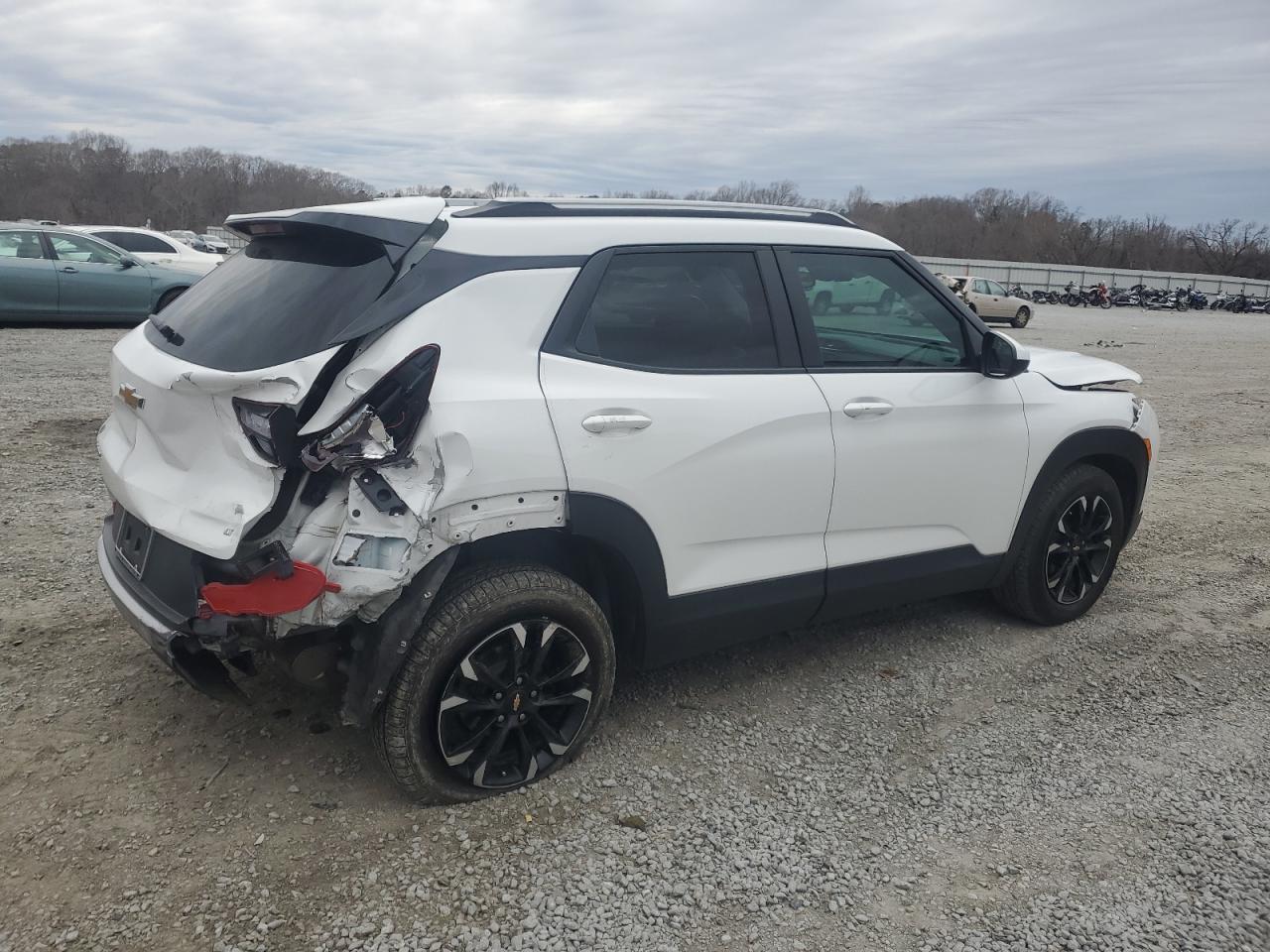 2022 Chevrolet TrailBlazer VIN KL79MPSL4NB058844 Copart auction photo, front end / rear end damage thumbnail 3
