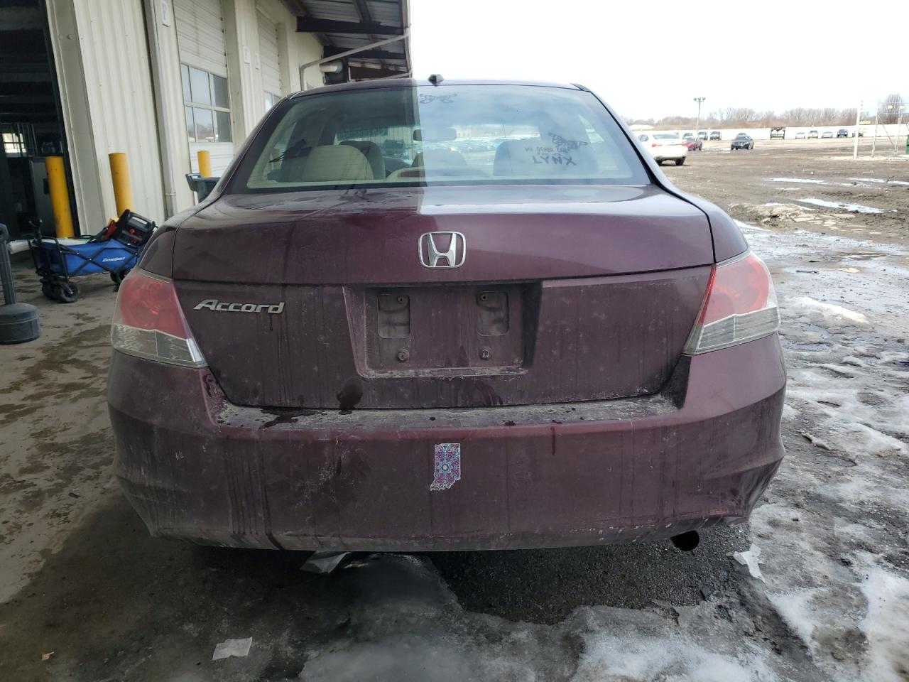 2009 Honda Accord VIN 1HGCP26809A052223 Copart auction photo, front end / side damage thumbnail 6