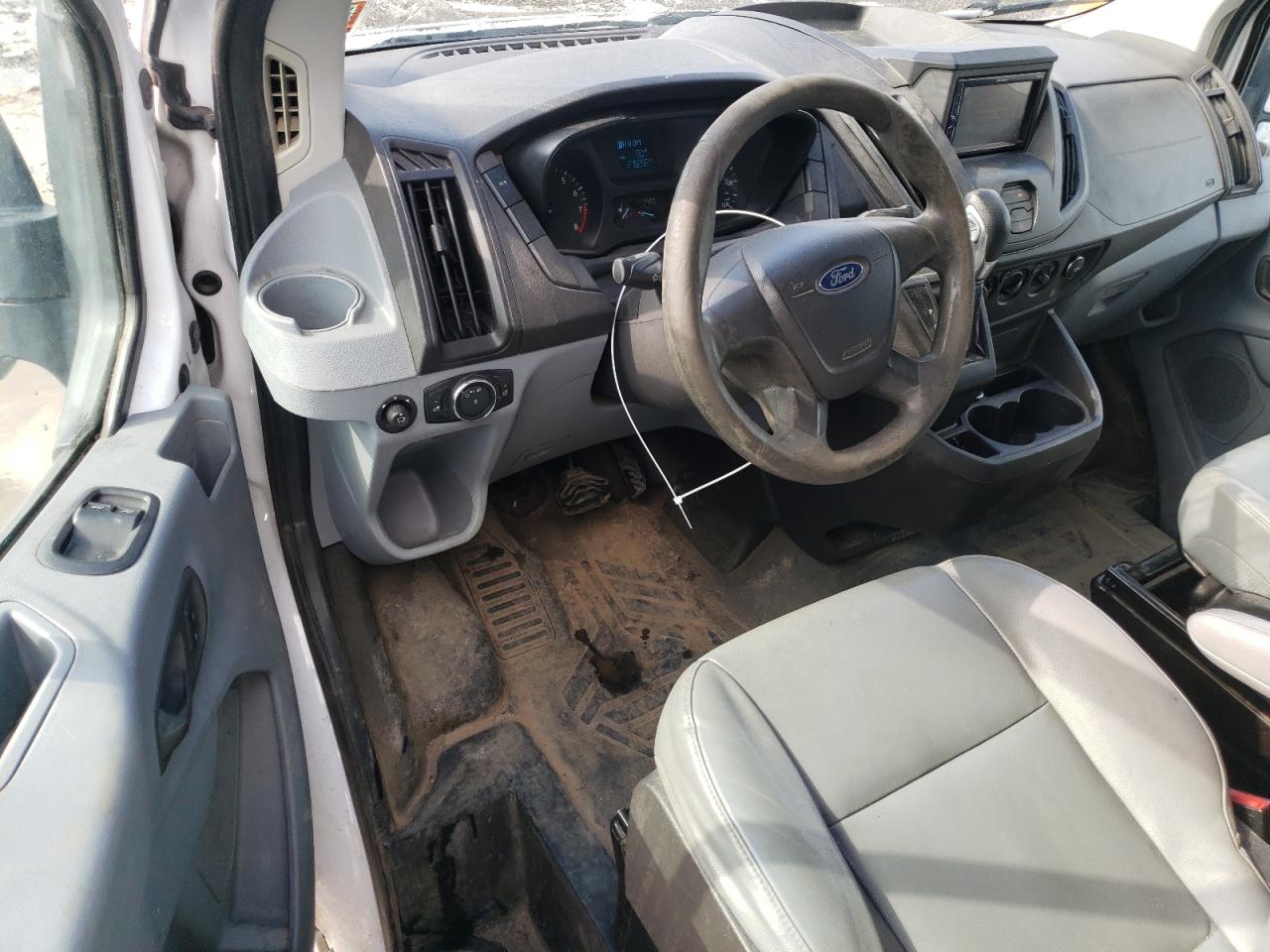 2015 Ford Transit VIN 1FTNR2YM5FKA51604 Copart auction photo, rear end / side damage thumbnail 8