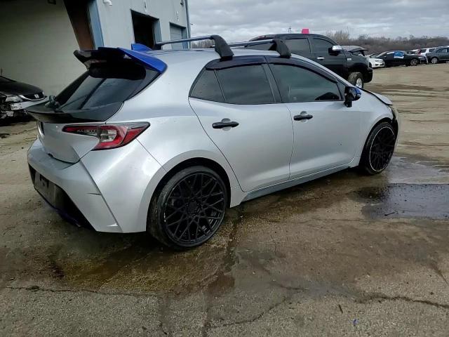 2019 Toyota Corolla VIN JTNK4RBE6K3010314 Copart auction photo, front end / rear end damage thumbnail 13