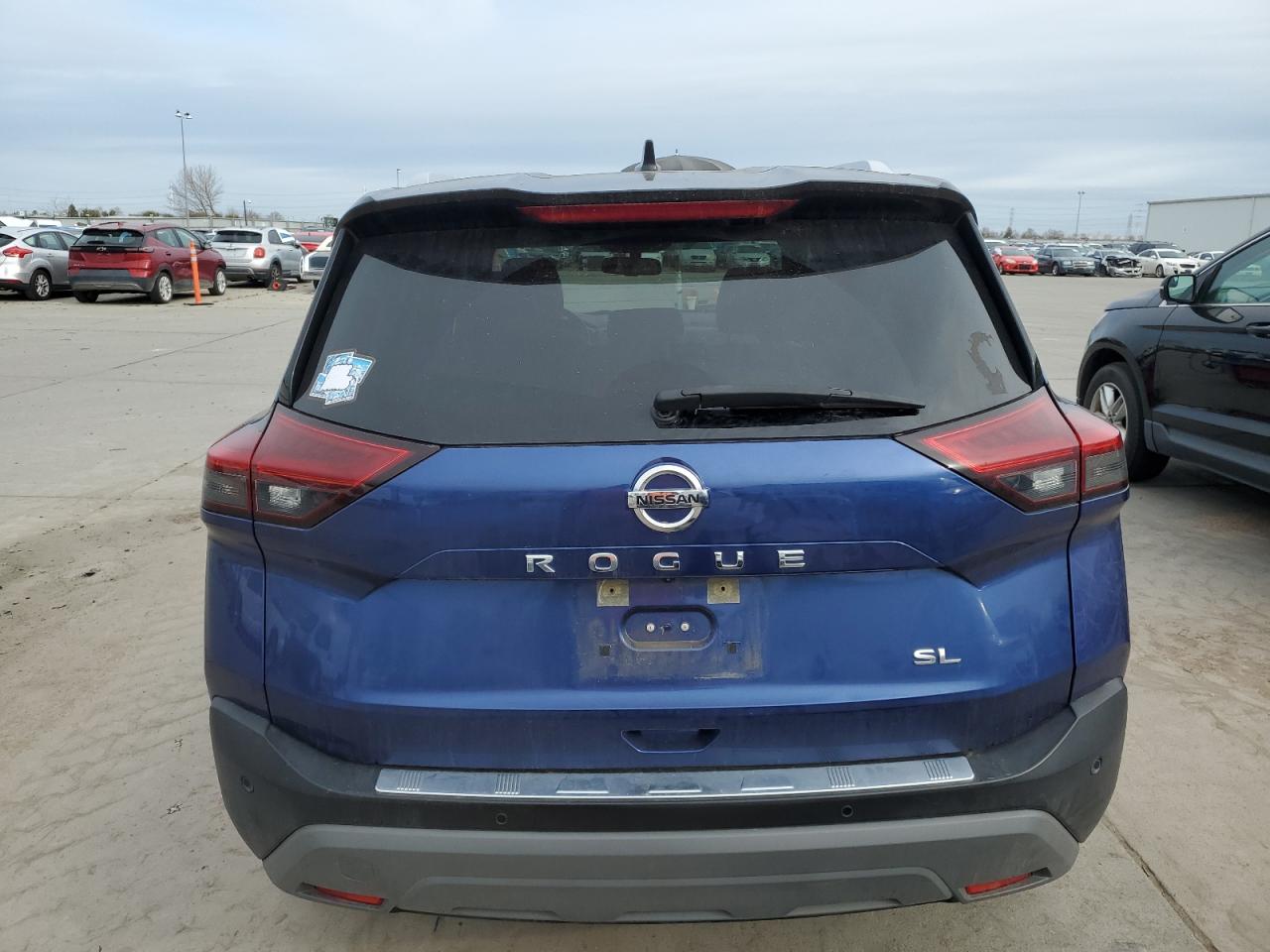 2021 Nissan Rogue VIN JN8AT3CA7MW025678 Copart auction photo, front end damage thumbnail 6