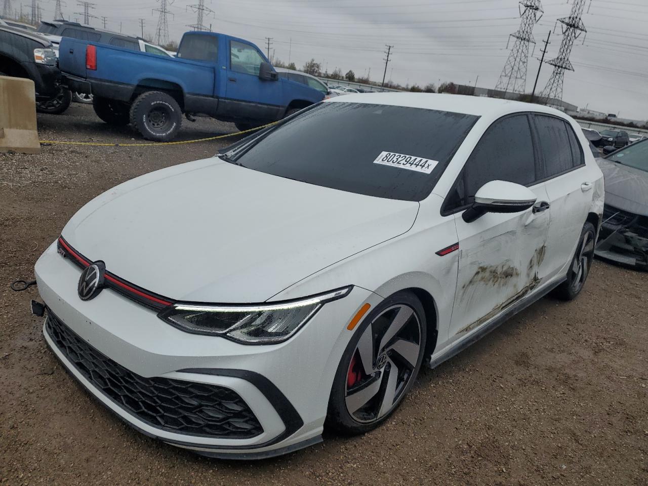 2022 Volkswagen GTI VIN WVWG87CD7NW177339