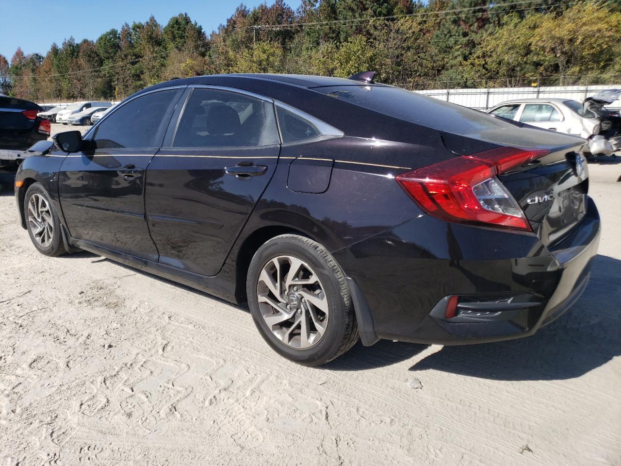 2017 Honda Civic VIN 2HGFC2F71HH504339 Copart auction photo, front end / minor dent/scratches damage thumbnail 2