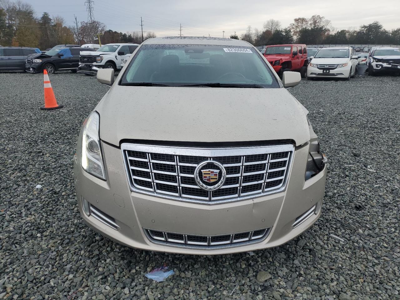 2014 Cadillac XTS VIN 2G61P5S34E9118797 Copart auction photo, front end / side damage thumbnail 5
