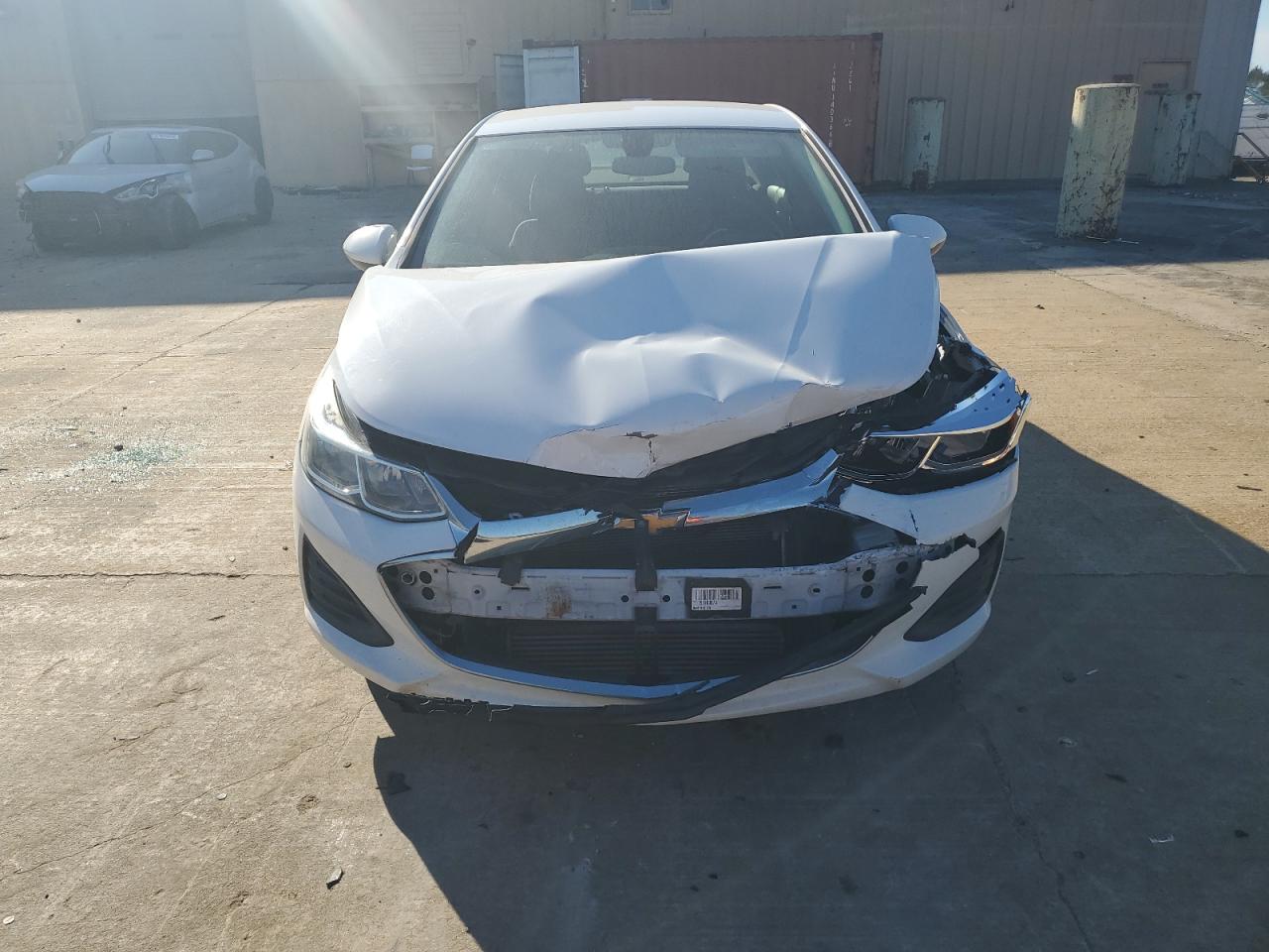2019 Chevrolet Cruze VIN 1G1BJ5SMXK7103092 Copart auction photo, front end damage thumbnail 5