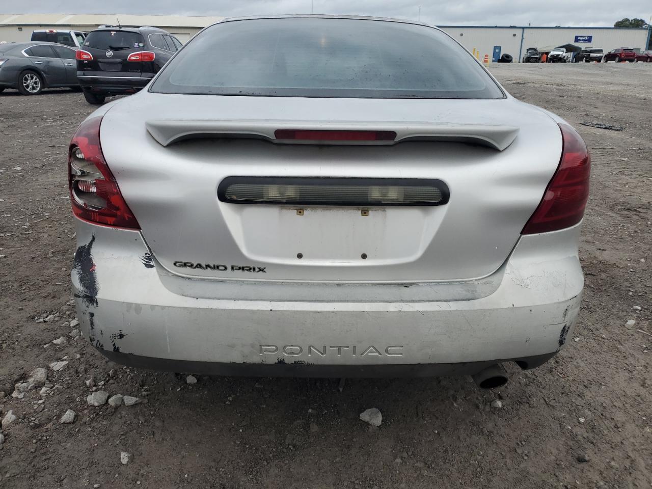 2005 Pontiac Grand Prix VIN 2G2WP522951255134 Copart auction photo, front end / rear end damage thumbnail 6