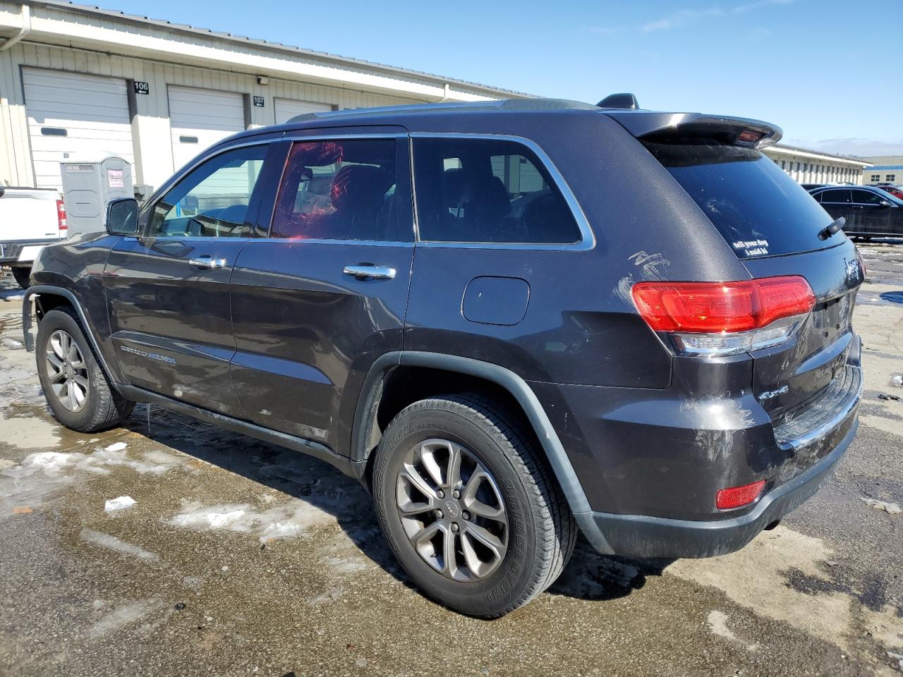 2014 Jeep Grand Cherokee VIN 1C4RJFBG3EC431116 Copart auction photo, front end damage thumbnail 2
