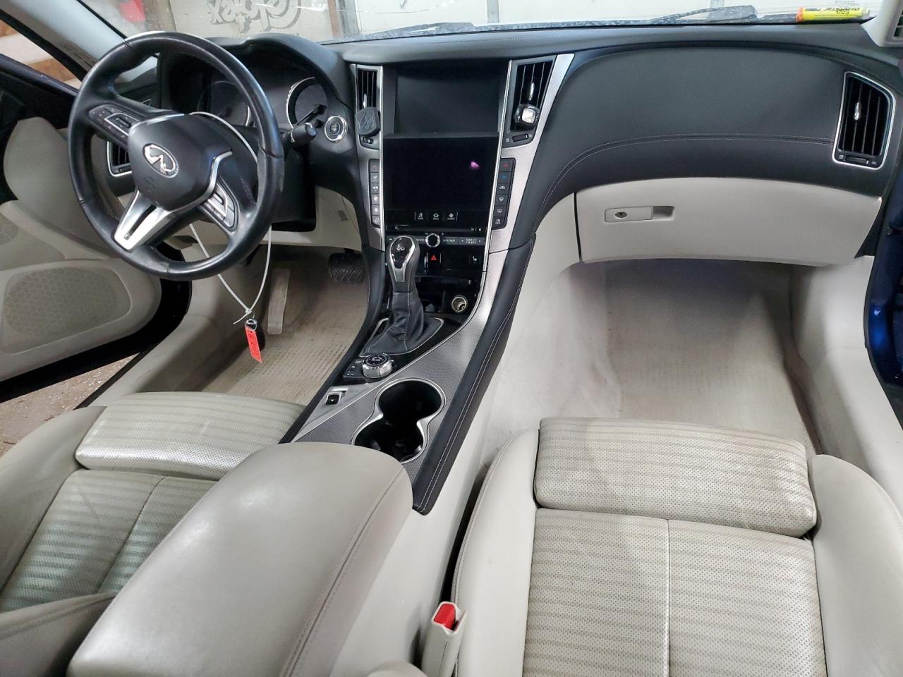 2018 Infiniti Q50 VIN JN1EV7AR8JM432894 Copart auction photo, side / undercarriage damage thumbnail 8