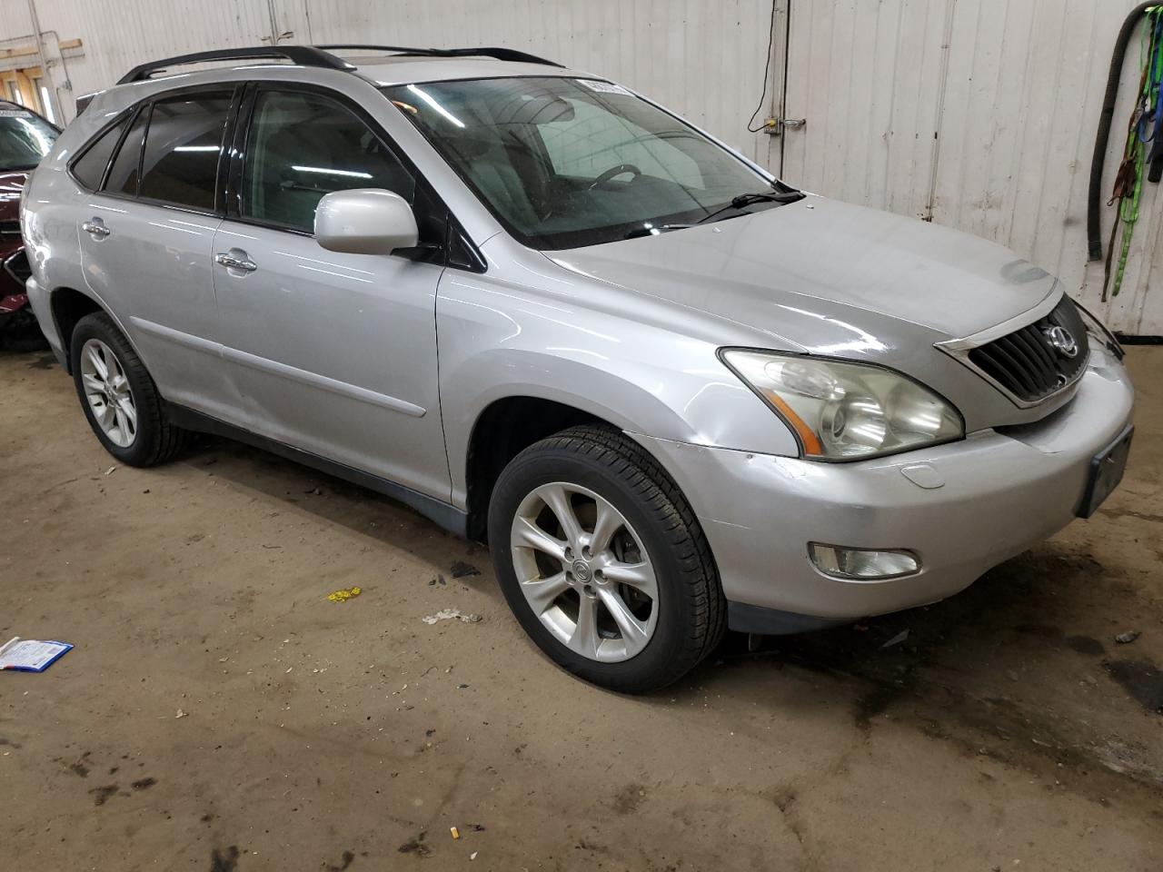 2009 Lexus RX VIN 2T2HK31U09C114577 Copart auction photo, front end / side damage thumbnail 4