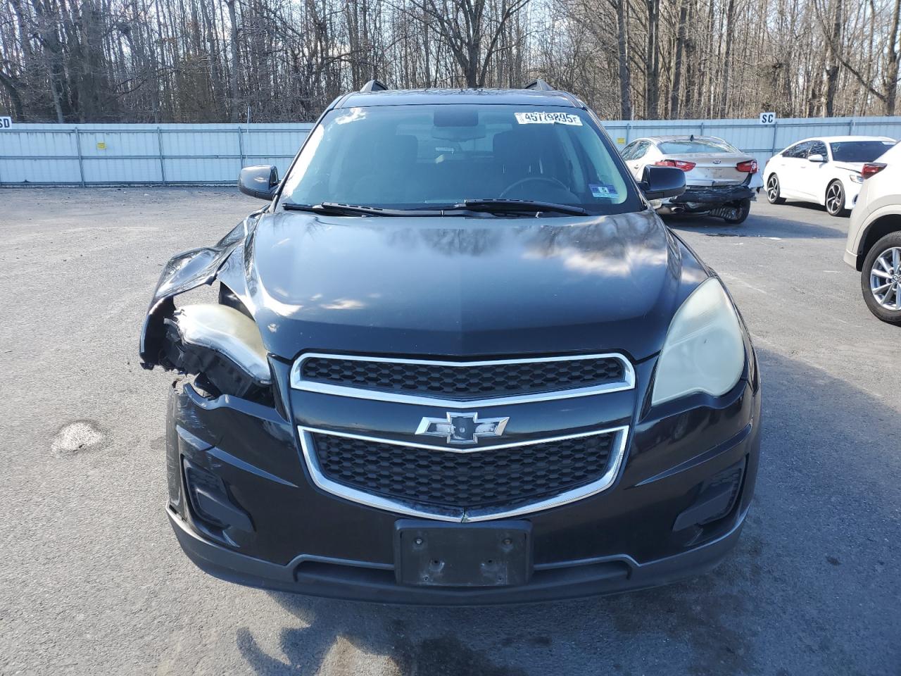 2015 Chevrolet Equinox VIN 2GNFLFEK0F6168680 Copart auction photo, undercarriage / front end damage thumbnail 5