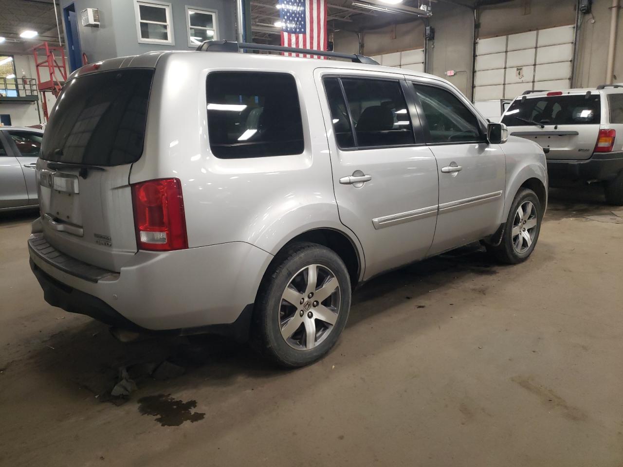 2014 Honda Pilot VIN 5FNYF4H9XEB030773 Copart auction photo, undercarriage damage thumbnail 3
