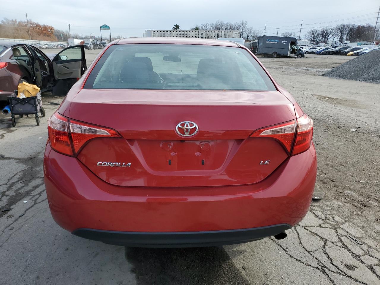 2017 Toyota Corolla VIN 2T1BURHE8HC812746 Copart auction photo, side damage thumbnail 6