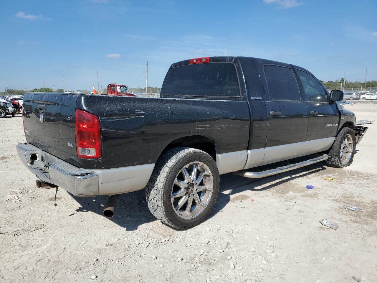 2006 Dodge RAM VIN 3D7KR19D06G153823 Copart auction photo, front end / minor dent/scratches damage thumbnail 3