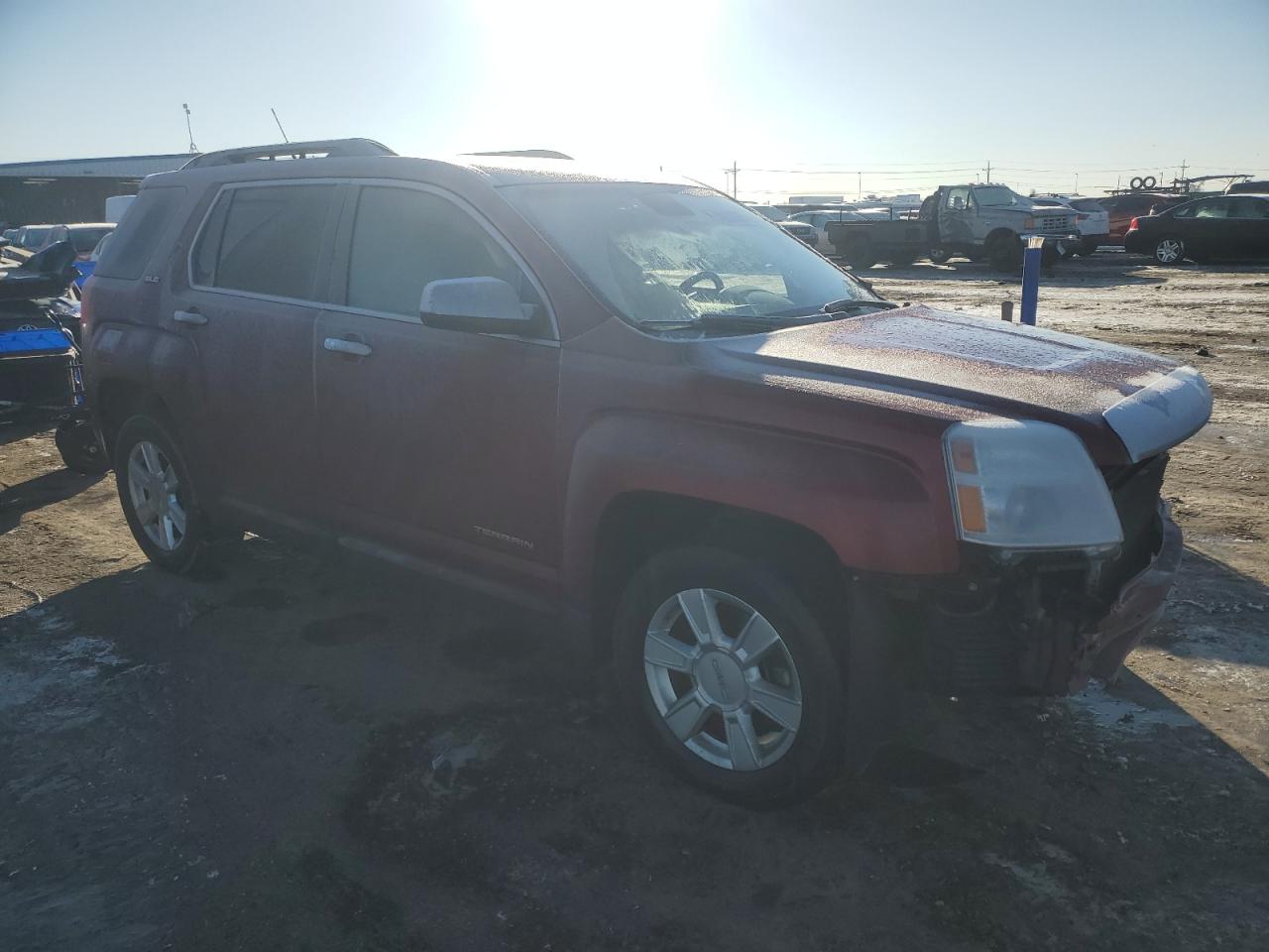 2012 GMC Terrain VIN 2GKALSEK8C6239720 Copart auction photo, front end damage thumbnail 4