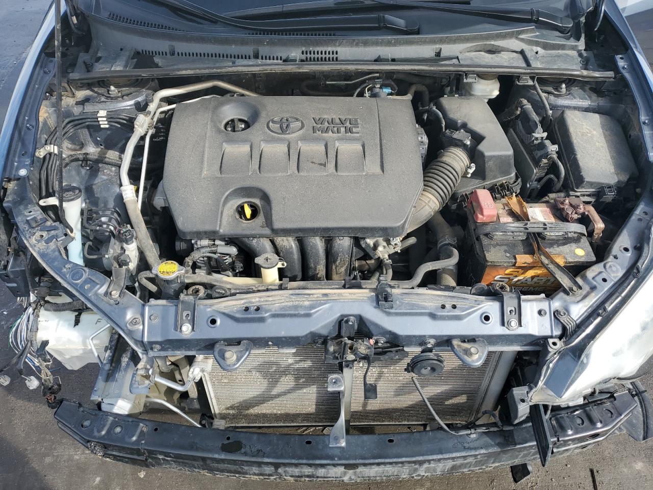 2014 Toyota Corolla VIN 5YFBPRHE7EP155652 Copart auction photo, front end damage thumbnail 11
