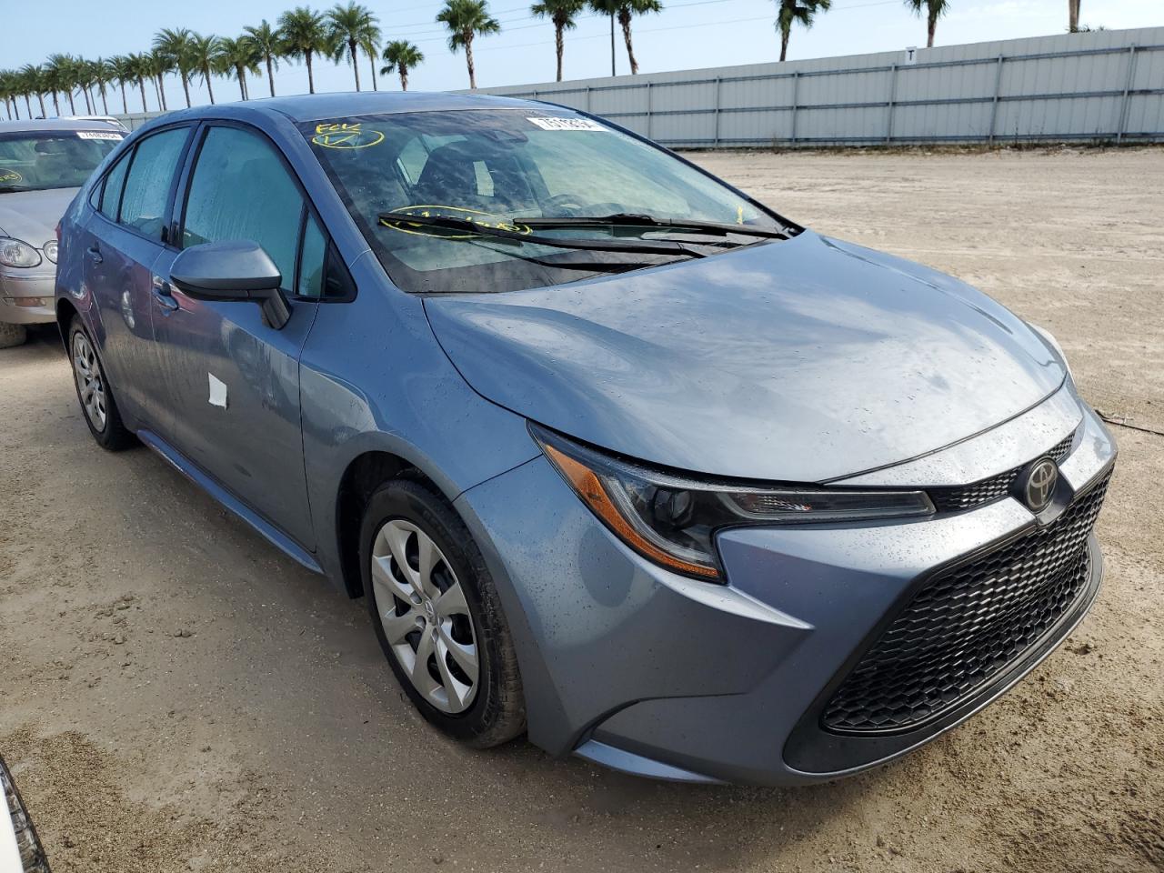 2020 Toyota Corolla VIN 5YFEPRAE9LP129428 Copart auction photo, water/flood damage thumbnail 4