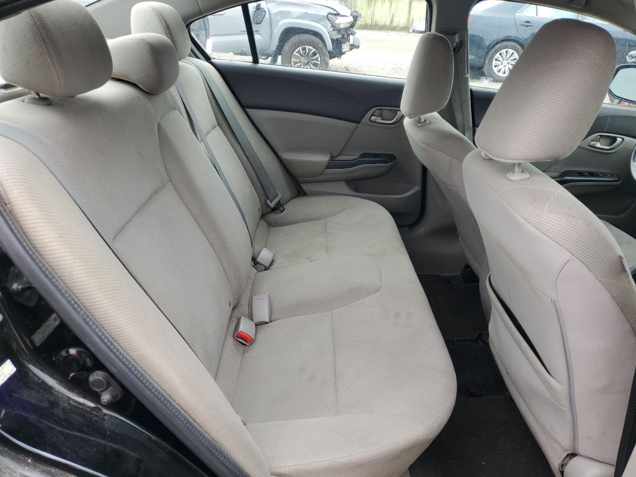 2012 Honda Civic VIN 2HGFB2F54CH599487 Copart auction photo, front end / side damage thumbnail 10