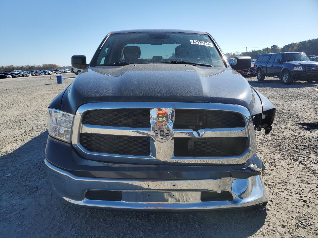 2021 RAM 1500 VIN 1C6RR6KG7MS572372 Copart auction photo, front end damage thumbnail 5