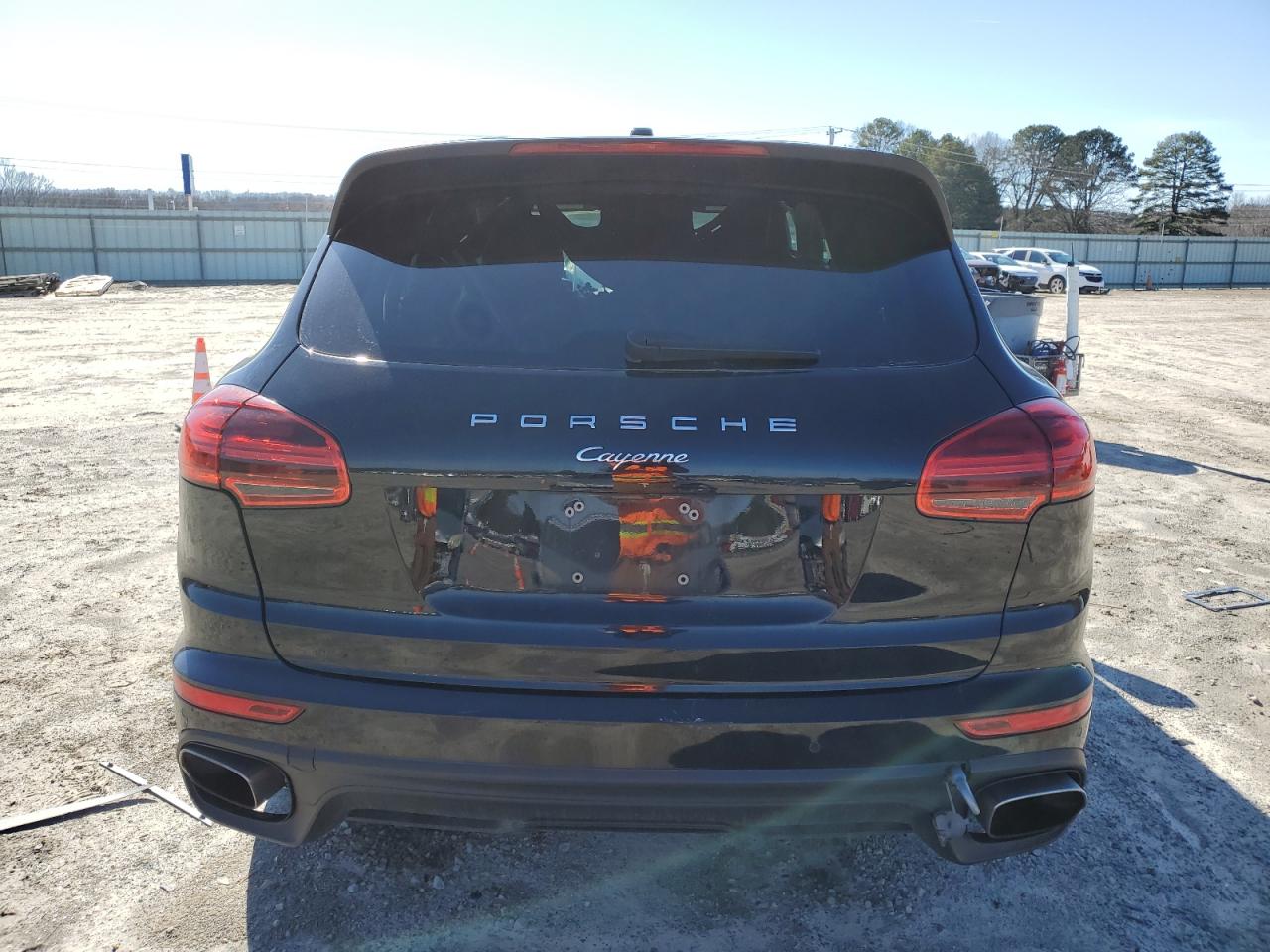 2017 Porsche Cayenne VIN WP1AA2A25HKA81573 Copart auction photo, front end / minor dent/scratches damage thumbnail 6
