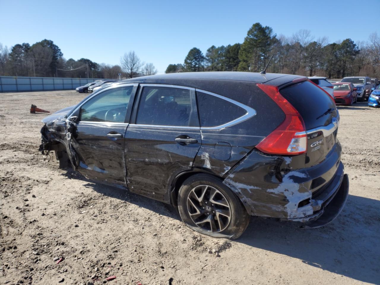 2016 Honda CR-V VIN 2HKRM3H49GH546121 Copart auction photo, all over damage thumbnail 2