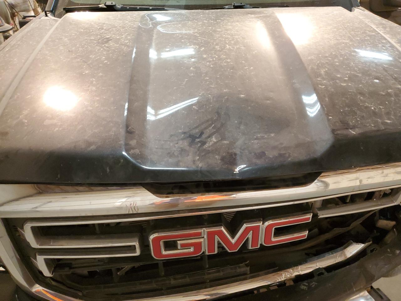 2016 GMC Sierra VIN 1GTV2MEC2GZ145542 Copart auction photo, front end / hail damage thumbnail 13