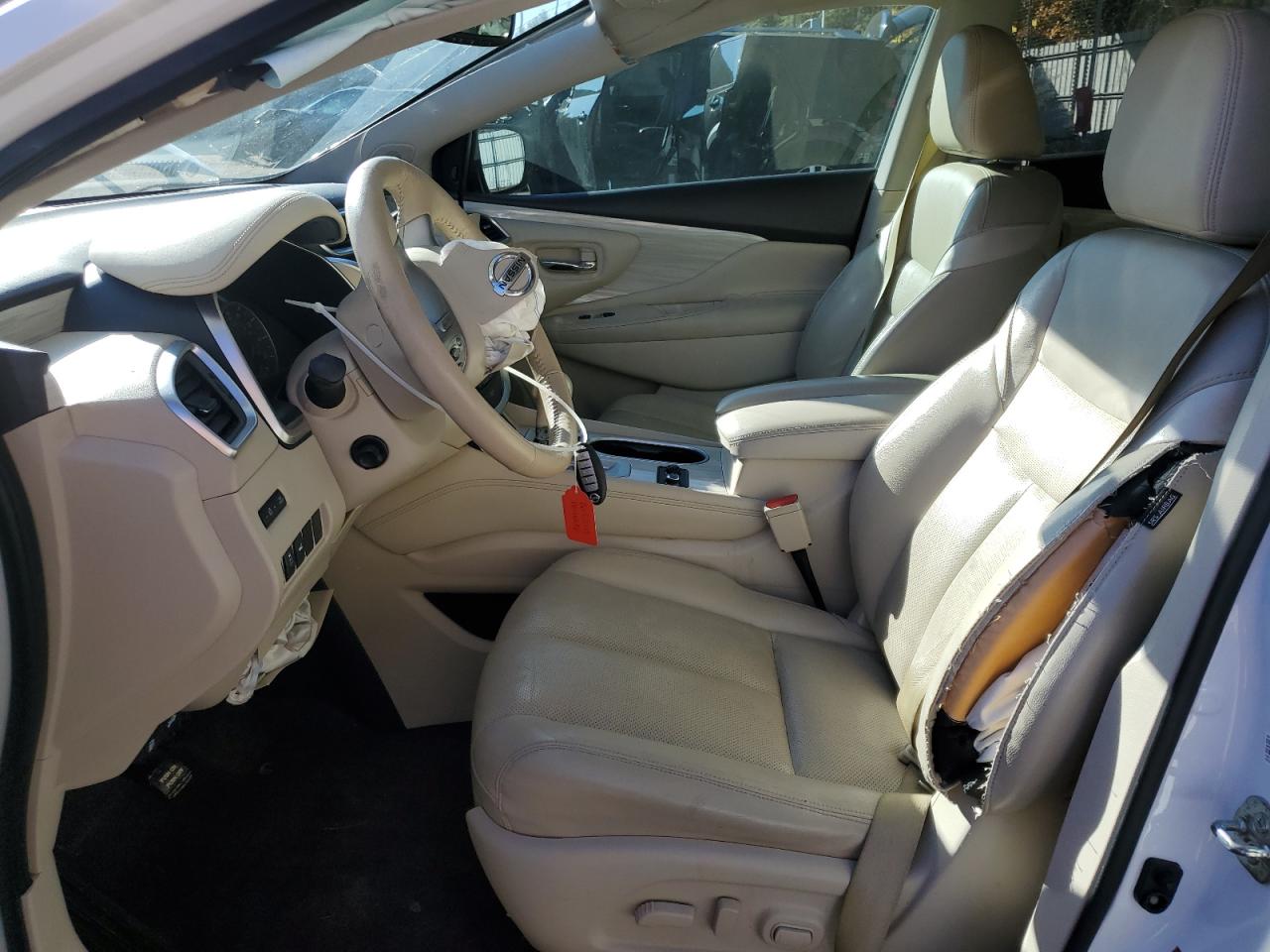 2018 Nissan Murano VIN 5N1AZ2MG2JN185116 Copart auction photo, front end damage thumbnail 7