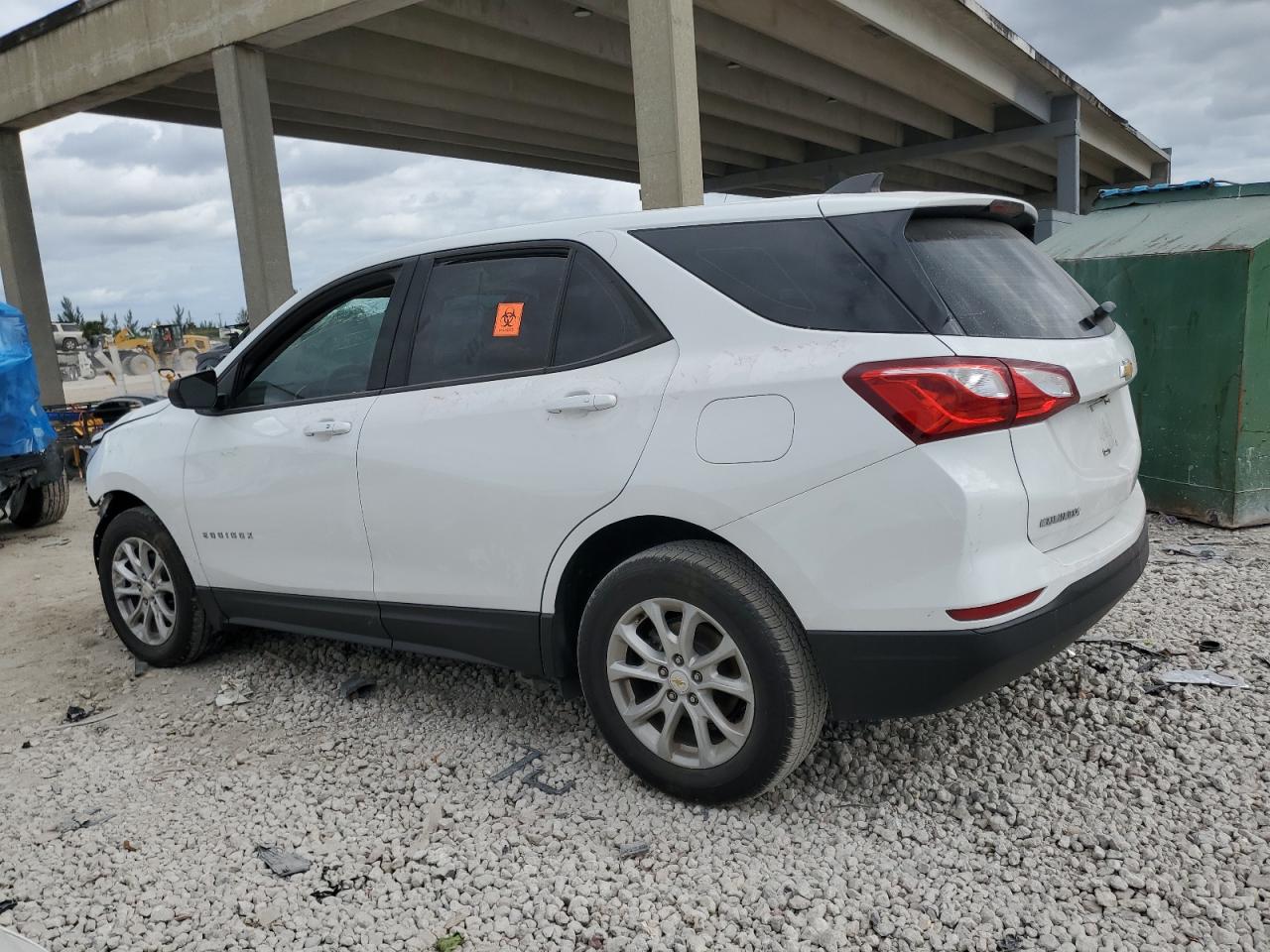2019 Chevrolet Equinox VIN 2GNAXHEV1K6202236 Copart auction photo, biohazard/chemical / front end damage thumbnail 2