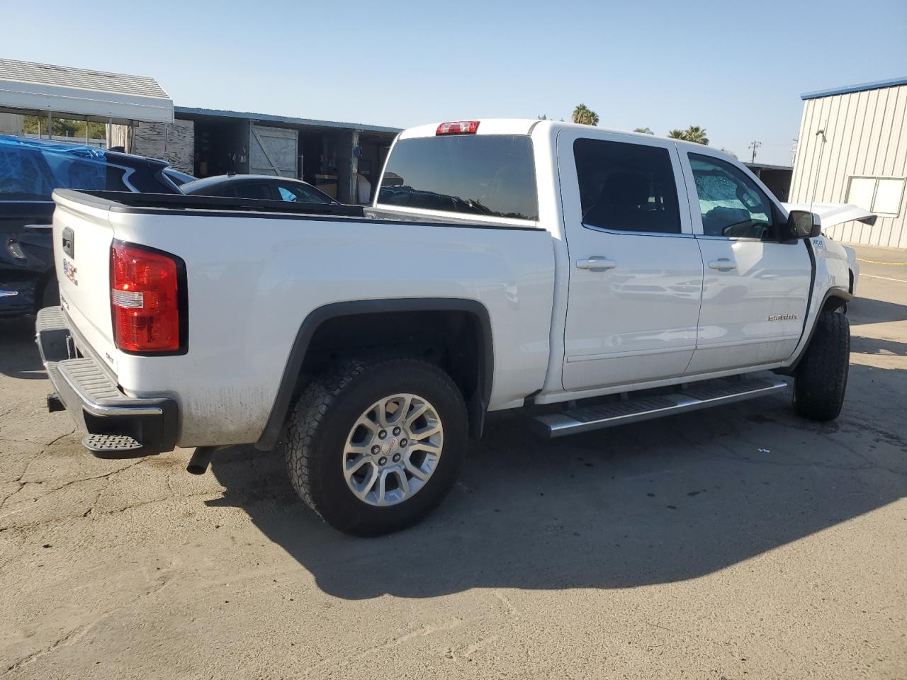 2017 GMC Sierra VIN 3GTU2MEC2HG110609 Copart auction photo, front end damage thumbnail 3