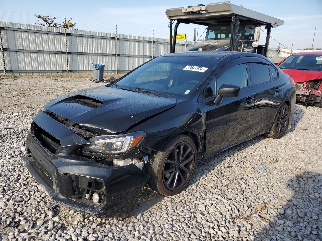 2018 Subaru WRX VIN JF1VA1F68J9808247