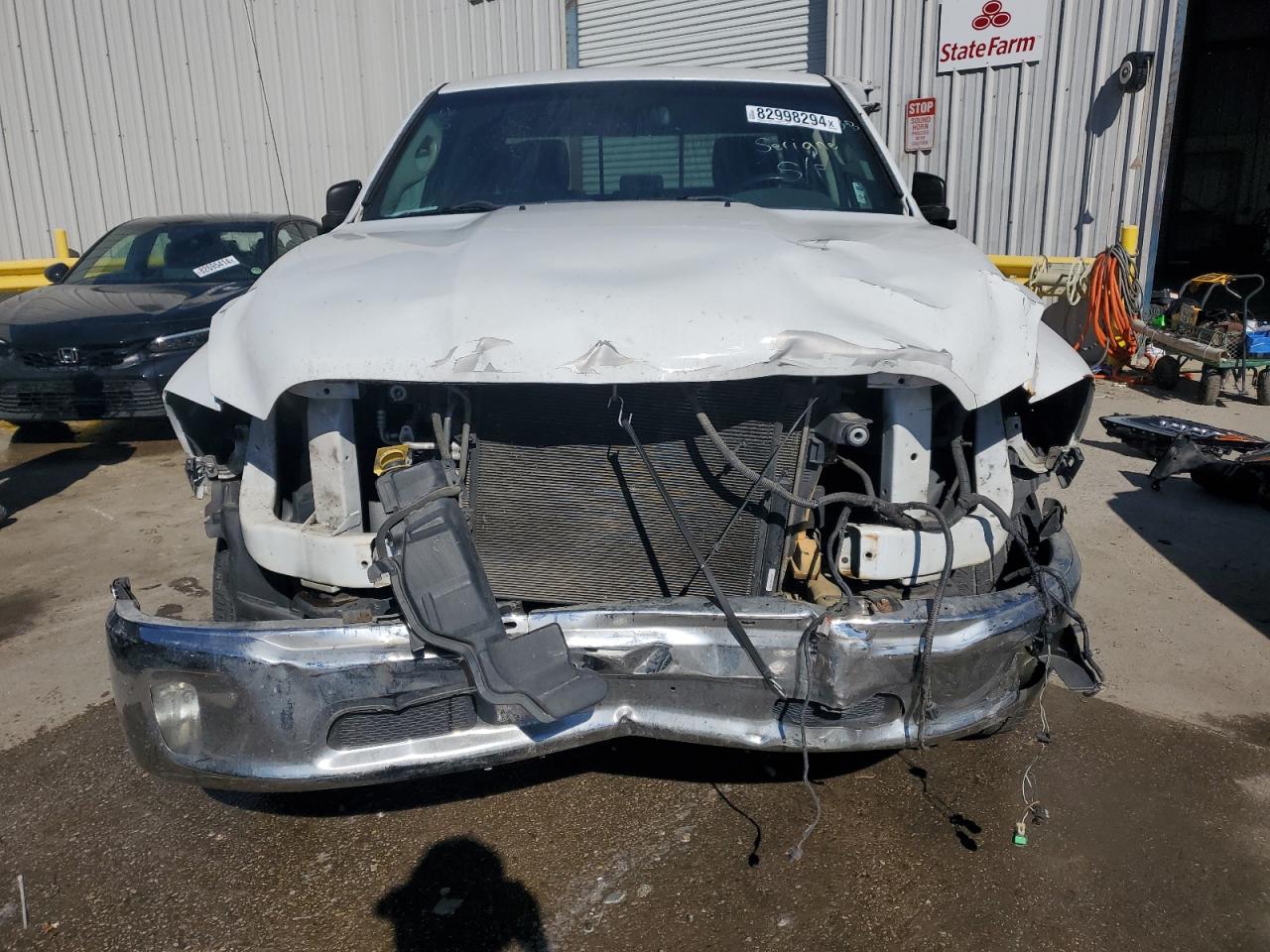 2014 RAM 1500 VIN 1C6RR6GTXES477814 Copart auction photo, front end damage thumbnail 5