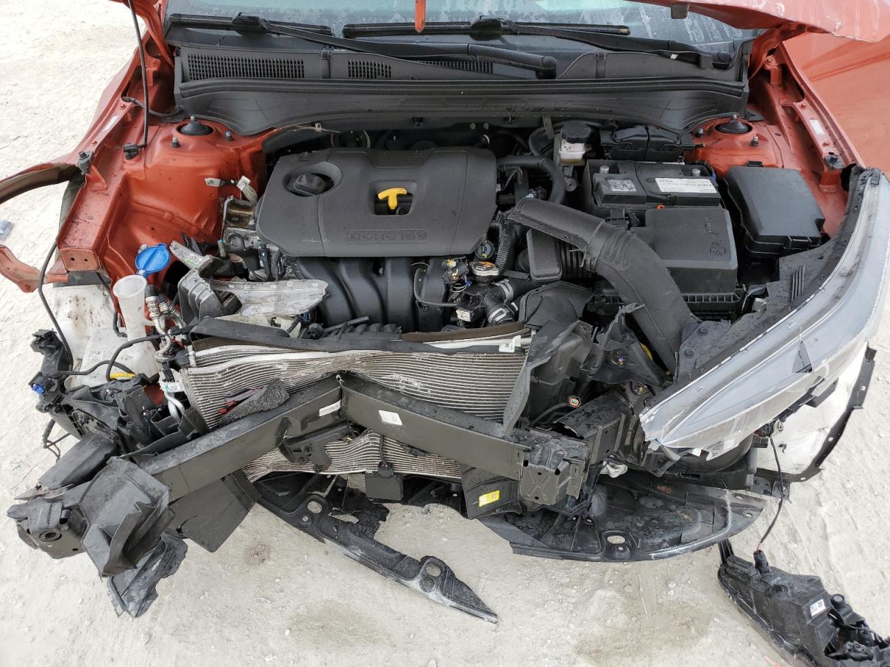 2023 KIA Forte VIN 3KPF54AD7PE588758 Copart auction photo, front end damage thumbnail 13